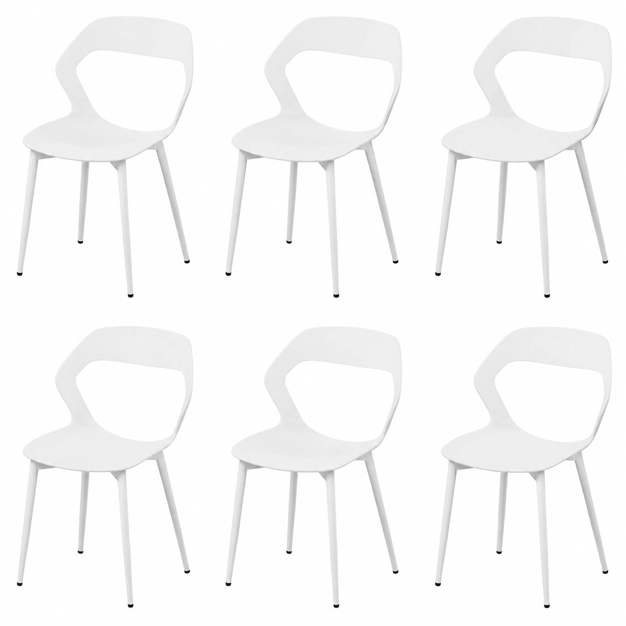 Chaise, coloris blanc, pour la salle à manger ou la cuisine