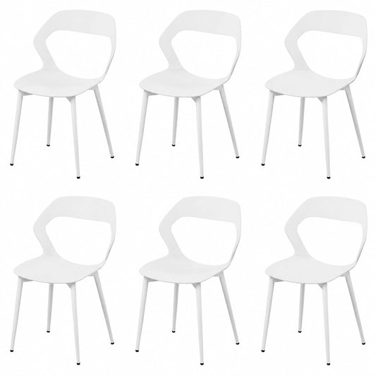 Chaise, coloris blanc, pour la salle à manger ou la cuisine