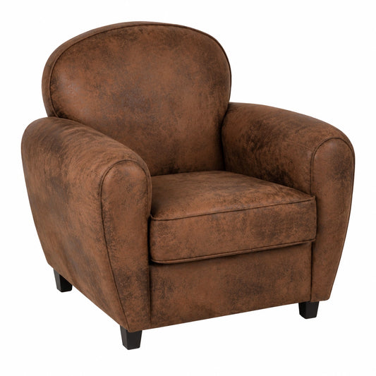 Fauteuil, en cuir, pour le salon ou la chambre