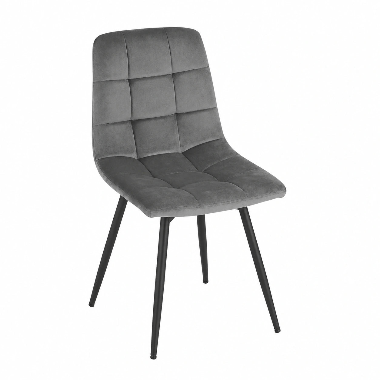 Chaise, pivotant, coloris gris, pour la salle à manger ou la cuisine