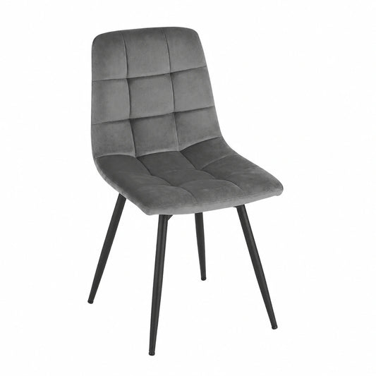 Chaise, pivotant, coloris gris, pour la salle à manger ou la cuisine